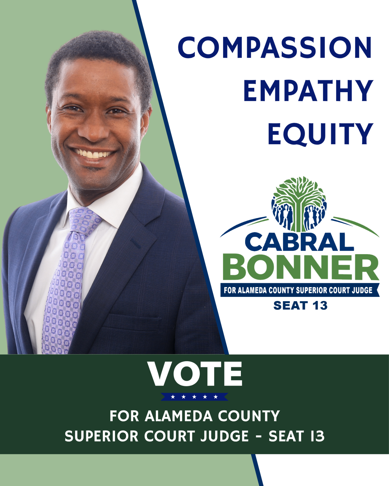 Cabral Bonner for Alameda County Superior Court Judge - Seat 13 project preview